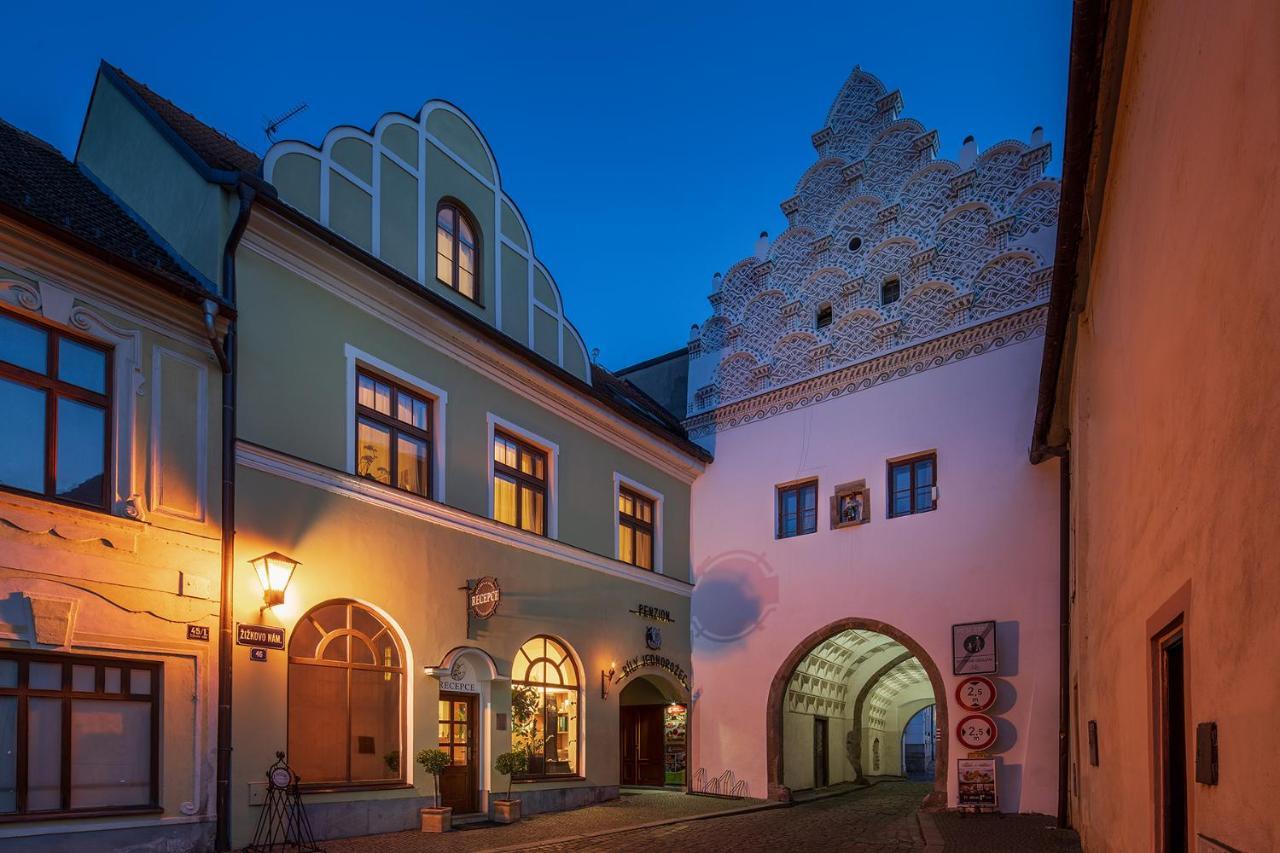 Hotel Bily Jednorozec Trebon Luaran gambar